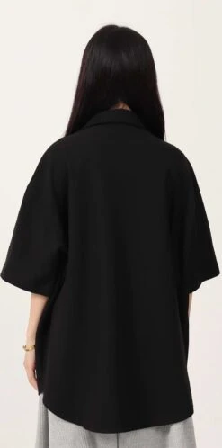 Waffle Texture Oversized Button Shirt 24 Waffle Texture Oversized Button Shirt -Modern Wear Shop 4d90a0981a254c527aeb843337d352b3