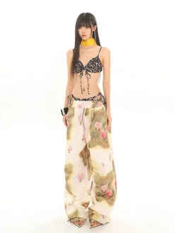 Leopard Print Tie-Front Triangle Bikini Set -Modern Wear Shop 517b688842ffcd20a2be86aec3237505