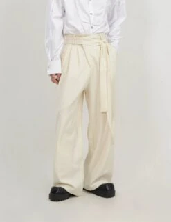 Wide Leg Belted Trousers With Pleat Detail 21 Wide Leg Belted Trousers With Pleat Detail -Modern Wear Shop 52588927b9bdaae7848805f2d7a9a390