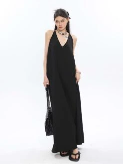 Low Neck Maxi Dress -Modern Wear Shop 5331c665f6d38513d44ec6b68f5a9a8a