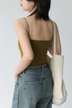 Slim Spaghetti Strap Top -Modern Wear Shop 53d210503d5ae610a6c12478eca299b4