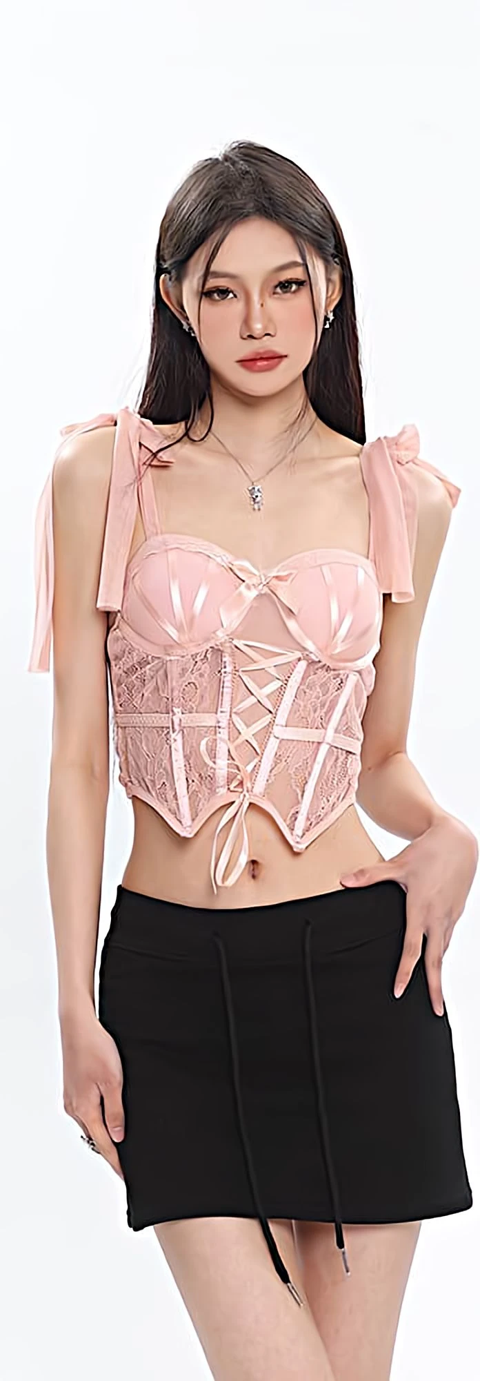 Bow Strap Corset Top 4 Bow Strap Corset Top - Image 4