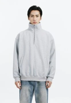 Slim Fit Quarter-Zip Cuffed Sweatshirt 16 Slim Fit Quarter-Zip Cuffed Sweatshirt -Modern Wear Shop 5699c3bb3e0d8945882b8ac70b16e41e