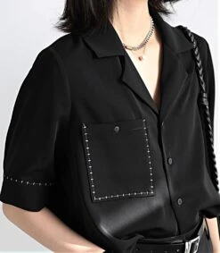 Contrast Stitch Button Shirt -Modern Wear Shop 56ae6d664f14a691c5c173b812647485