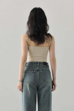 Slim Spaghetti Strap Top -Modern Wear Shop 57369be8a35425c1f55fc1dc794a682a