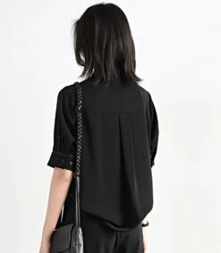 Contrast Stitch Button Shirt -Modern Wear Shop 57793448c8e153040376e1b5a5483841