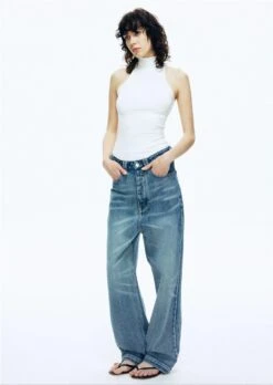 Lace-Back Ribbed Turtleneck Sleeveless Tank Top 21 Lace-Back Ribbed Turtleneck Sleeveless Tank Top -Modern Wear Shop 58b493b8bc5dc027731e644ee7c1879e