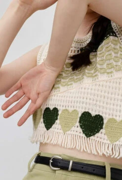 Asymmetric Color Block Sleeveless Knit Top -Modern Wear Shop 5ae9a37cc1a75da79a790c3c250817a9