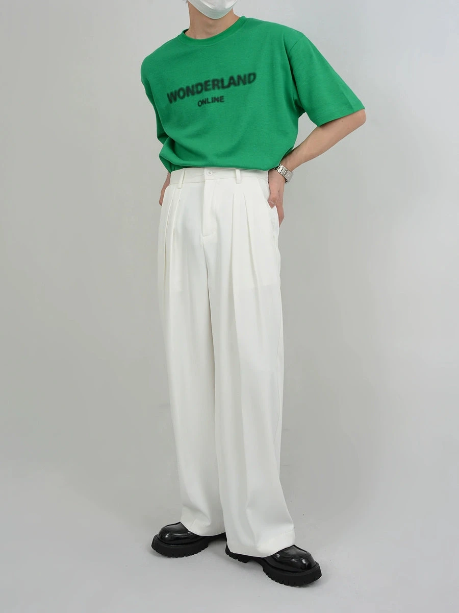 Wide Leg Tailored Pleated Trousers 15 Wide Leg Tailored Pleated Trousers - Image 15