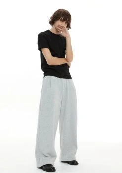 Wide Leg Elastic Waist Sweatpants With Back Pocket 11 Wide Leg Elastic Waist Sweatpants With Back Pocket -Modern Wear Shop 5d308367edf1d69ca23c9f55262d17f9