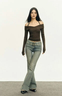 Halter Neck Ribbed Knit Long Sleeve Top 18 Halter Neck Ribbed Knit Long Sleeve Top -Modern Wear Shop 5d5ebc5aa4f87822c257de66aa1d14f8