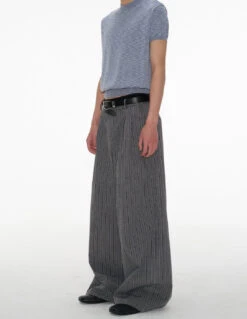 Plaid Wide Leg Pleated Pants -Modern Wear Shop 5fef7fa33634e664ae8761796d61ebb0
