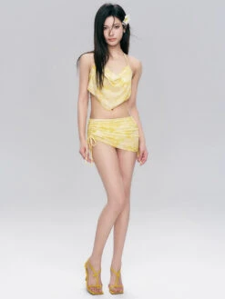 Tie-Dye Cowl Neck Bikini With Side-Tie Sarong 12 Tie-Dye Cowl Neck Bikini With Side-Tie Sarong -Modern Wear Shop 63f882cc1669024bcb41015e4bc2ac1f