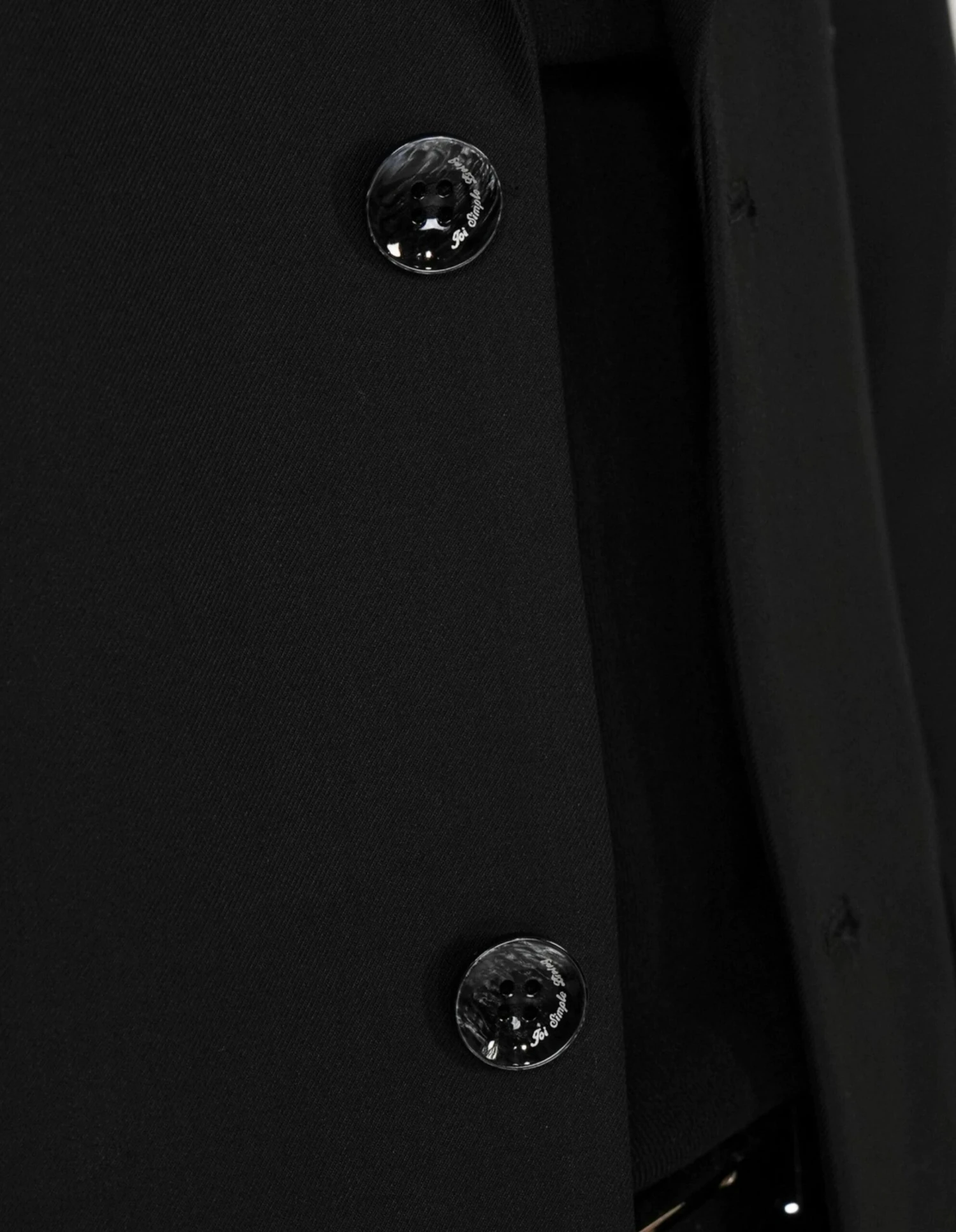 Single-Breasted Tailored Blazer With Notch Lapel And Pockets 13 Single-Breasted Tailored Blazer With Notch Lapel And Pockets - Image 13