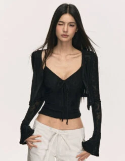 Floral Cami Top With Adjustable Strap And Flare Sleeve Crop Cardigan Two-Piece Set 23 Floral Cami Top With Adjustable Strap And Flare Sleeve Crop Cardigan Two-Piece Set -Modern Wear Shop 664f64f934df702585b25451f0b947b5