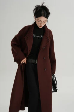 Oversized Double-Breasted Panelled Long Coat 22 Oversized Double-Breasted Panelled Long Coat -Modern Wear Shop 6920c97482f0abd9a1958a1cbe30f3e0