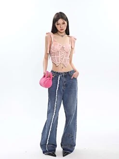 Bow Strap Corset Top 29 Bow Strap Corset Top -Modern Wear Shop 69243ae456c83f35c123ebf142c37825