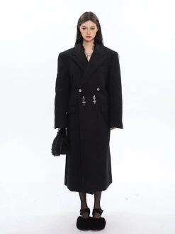 Long Double-Breasted Coat With Silver Accents 30 Long Double-Breasted Coat With Silver Accents -Modern Wear Shop 6c58cf8cae01134c3daad9a2770fce0c da495c41 990c 4d2e b32e 1d55b18c0116