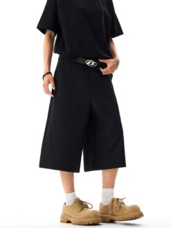 Wide Leg Tailored Bermuda Shorts 15 Wide Leg Tailored Bermuda Shorts -Modern Wear Shop 6e0f4e52f091f1de09c25263db53da9b