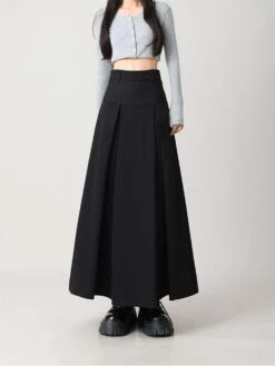 Tiered Pleated Midi Skirt -Modern Wear Shop 6e47690469352ecf92aff50cb962be32