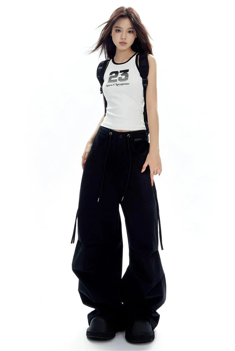 Cargo Jogger Pants With Side Pockets And Drawstrings 7 Cargo Jogger Pants With Side Pockets And Drawstrings - Image 7