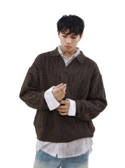 Collared Cutout Open Knit Sweater Top -Modern Wear Shop 6ffe9154ddde4e291b531b6766037d0e b9e69b26 febb 43d5 a26f 357a1862021b