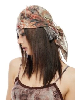 Abstract Print Distressed Sheer Bandana Headscarf -Modern Wear Shop 7138ac39a92c1f5d6dd5b854d6af9129
