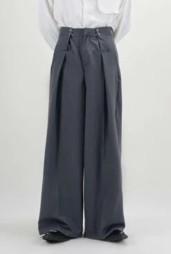 Adjustable Waist Pleated Pants -Modern Wear Shop 71c5389650ab47f52805647a0b316cda