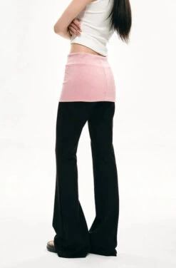 Two-Tone Waistband Stretchable Flared Sweatpants -Modern Wear Shop 72d2b93df0fe8f1f71c40d5170f4ee13