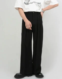 Wide Leg Tailored Pleated Trousers 23 Wide Leg Tailored Pleated Trousers -Modern Wear Shop 73a3f6640713743f6e4daebf7125fb98