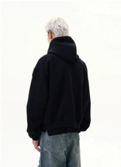 Oversized Zip-Up Zip-Through Hoodie Jacket -Modern Wear Shop 74eac8b835c7a94148c8ce63c0ba710a