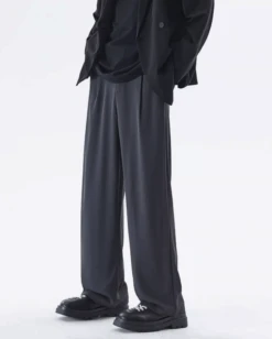 Wide Leg Tailored Lightweight Trousers With Belt Detail 24 Wide Leg Tailored Lightweight Trousers With Belt Detail -Modern Wear Shop 75f971d787dfdab460eae91d6b6a79d0