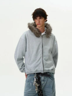 Faux Fur Hooded Zip Jacket With Pockets -Modern Wear Shop 7693e3c7077b01ccace940a7117a1207 00be3ed6 c842 40b6 997d 5d0874da63b6