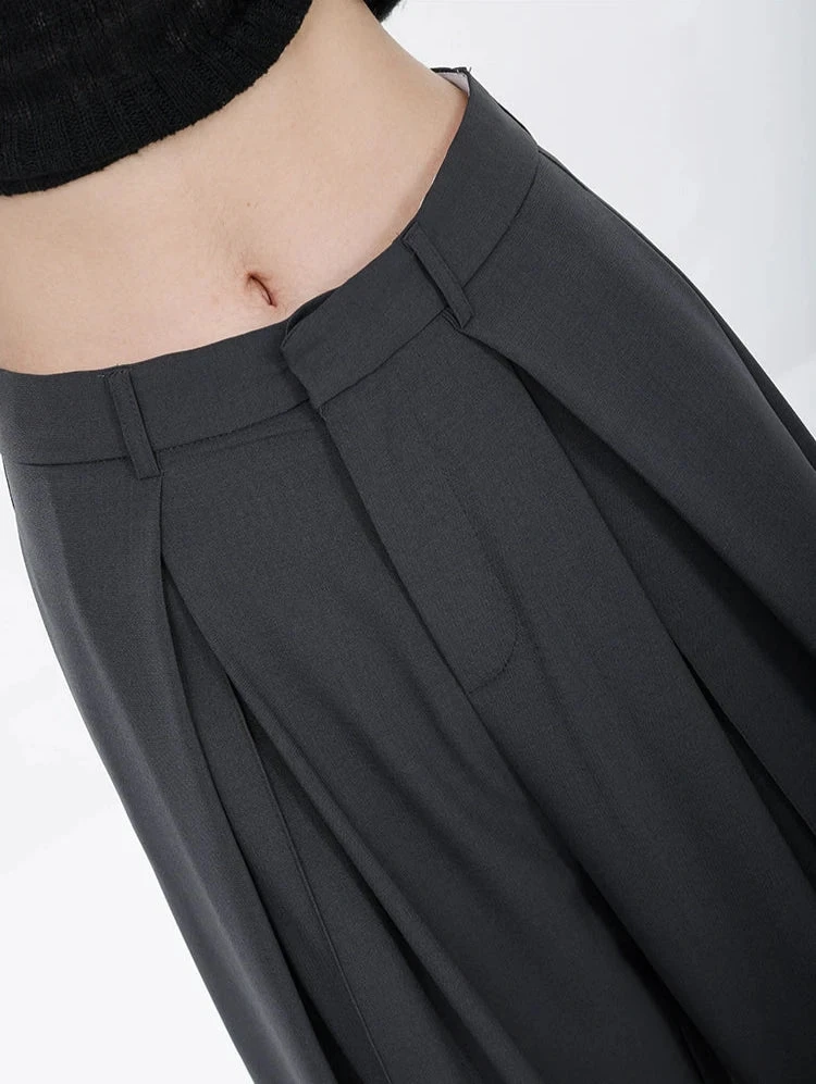 High Waist Wide Leg Multi-Pleated Trousers 16 High Waist Wide Leg Multi-Pleated Trousers - Image 16