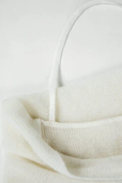 Off-Shoulder Ribbed Long Sleeve Halter-Neck Sweater Top -Modern Wear Shop 776676e72647c8445b751c3311f285a0