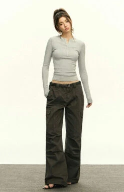 Ribbed Long Sleeve O-Neck Henley Top 26 Ribbed Long Sleeve O-Neck Henley Top -Modern Wear Shop 790fecd799c06eedc9888b06cbb6b6b4