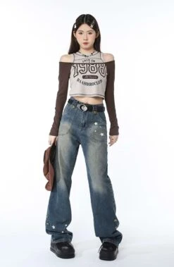 Star Wide Faded Jeans -Modern Wear Shop 791b0c116c9e7ce5ea65cef24c8a0110