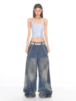 Sequin Halter Low-Cut Crop Top 31 Sequin Halter Low-Cut Crop Top -Modern Wear Shop 792461faa8ef2f65fcdedd73b1eb3160 ea9d9560 b40d 4107 b563 07a5ccc5a25a