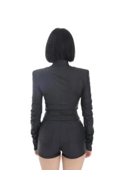 Mock Neck Asymmetric Zip Jacket And Micro Shorts Two-Piece Set 9 Mock Neck Asymmetric Zip Jacket And Micro Shorts Two-Piece Set -Modern Wear Shop 799882b5a057571fdb4e76e53d02cad3