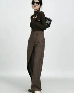 High-Waist Wide-Leg Pareo Tailored Pants -Modern Wear Shop 7a05195b421e86c52770321e3c236fc9