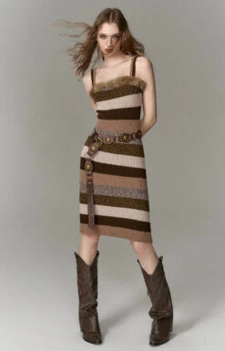 Flat Strap Faux Fur Stripe Knit Midi Dress 11 Flat Strap Faux Fur Stripe Knit Midi Dress -Modern Wear Shop 7bb37c79c086336b314c88148439ce3a f8e4f0b5 ca8e 496b 9b16 a74c8b89ac1e