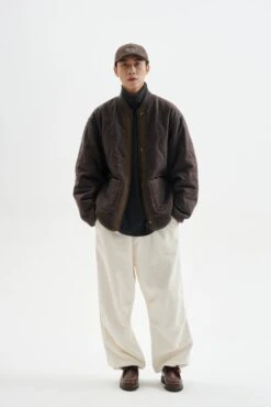 Quilted Drop Shoulder Button Jacket With Front Pockets 30 Quilted Drop Shoulder Button Jacket With Front Pockets -Modern Wear Shop 7d1bbfb215ad24d0f393fd0bb5c7098f