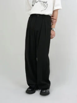 Wide Leg Tailored Pleated Trousers 27 Wide Leg Tailored Pleated Trousers -Modern Wear Shop 7d6855e44ccfdf7962138cde8c633f83