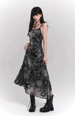 Sleeveless Asymmetrical Hem Floral Dress -Modern Wear Shop 7de31fd4afba644806df61cae5eec230
