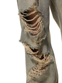 Extra-Distressed Vintage Wash Wide-Leg Jeans -Modern Wear Shop 806c0726ff082d83c02508cb7c995e5b