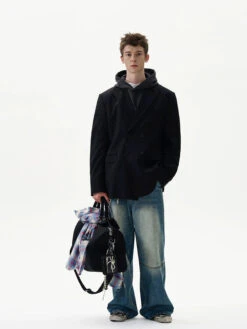 Oversized Classic Double-Breasted Blazer Suit 19 Oversized Classic Double-Breasted Blazer Suit -Modern Wear Shop 8120dbbc44d77badd0904dc9153d81ac