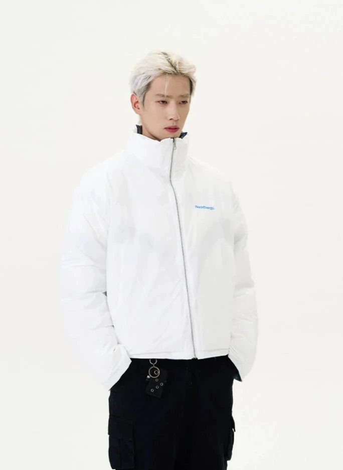 Reversible Plaid Puffer Zip Jacket 17 Reversible Plaid Puffer Zip Jacket - Image 17