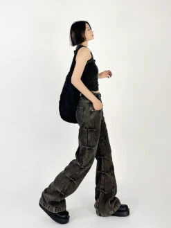 Wide Leg Denim Jeans With Contrast Stitching 18 Wide Leg Denim Jeans With Contrast Stitching -Modern Wear Shop 81df99c90fc57e0d92296cdb93f5051d