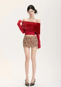 Sequin Tweed Mini Skirt 19 Sequin Tweed Mini Skirt -Modern Wear Shop 8276b260c7789b15721e393e0bc047b6