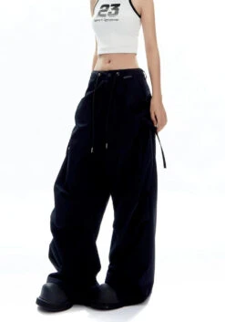 Cargo Jogger Pants With Side Pockets And Drawstrings 17 Cargo Jogger Pants With Side Pockets And Drawstrings -Modern Wear Shop 828ae4852bb54871f278e88d9a5402fd